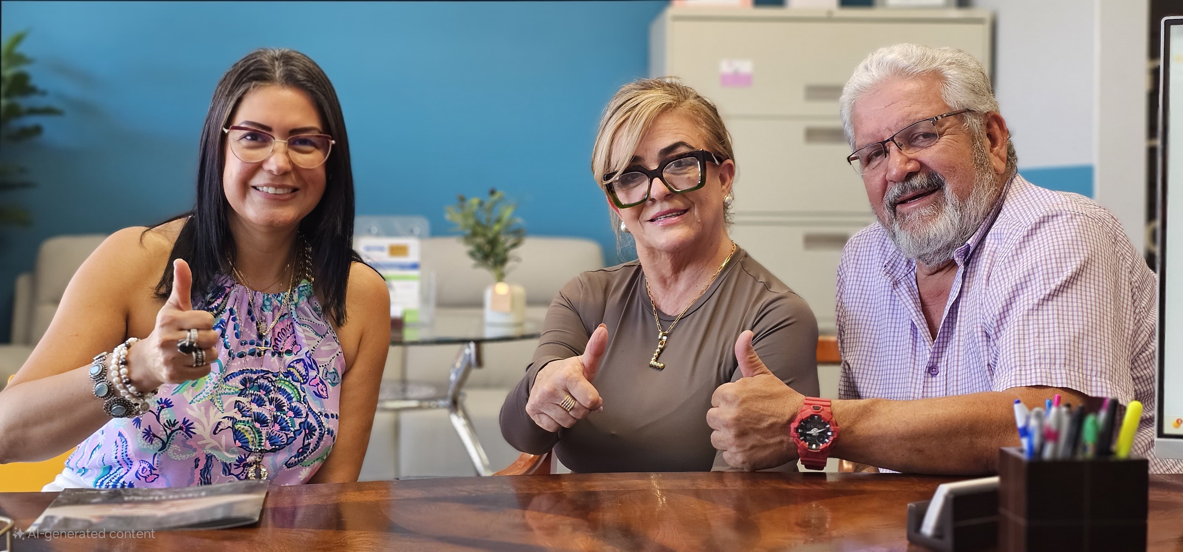 Clientes satisfechos con nuestro servicio